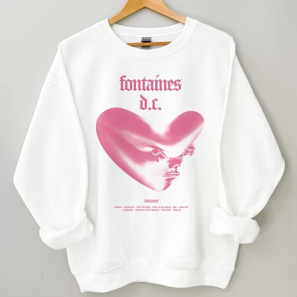 Fontaines D.C. Sweatshirt, Fontaines D.C. Concert Shirt, Music Tee, Trendy Shirt - Picture 1 of 3